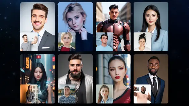 AI professional headshot example portrait