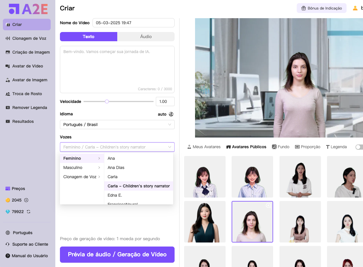 A2E.ai: O Primeiro SaaS em Português para Avatares de IA