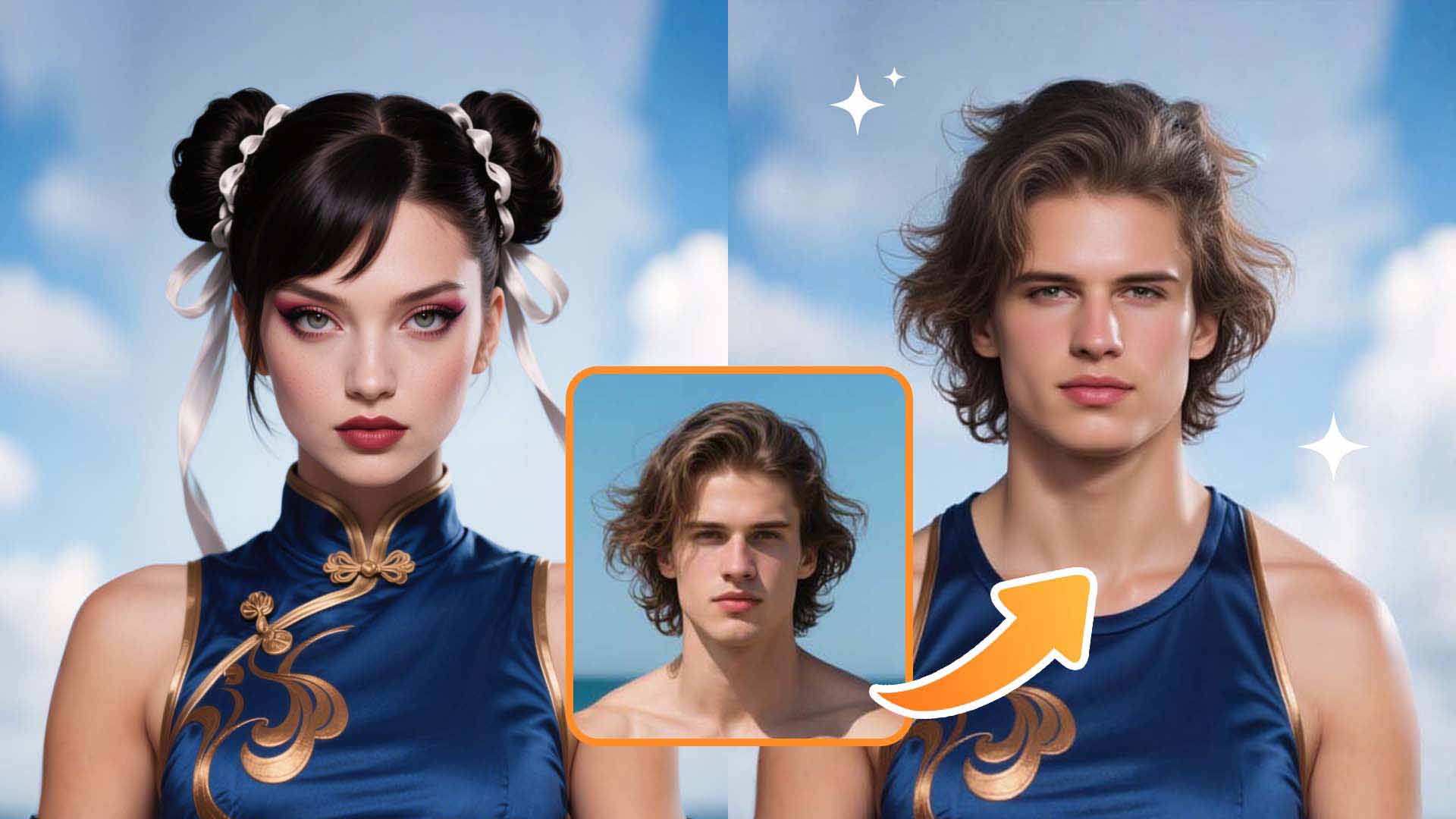 Head Swap: Full Head Replacement with AI 🚀 hero image