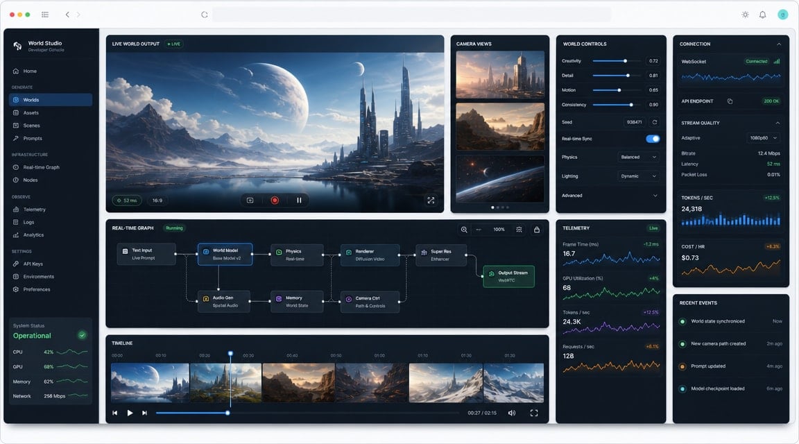 PhyWorld physics-faithful world model workflow showing physically consistent video continuation for AI video planning